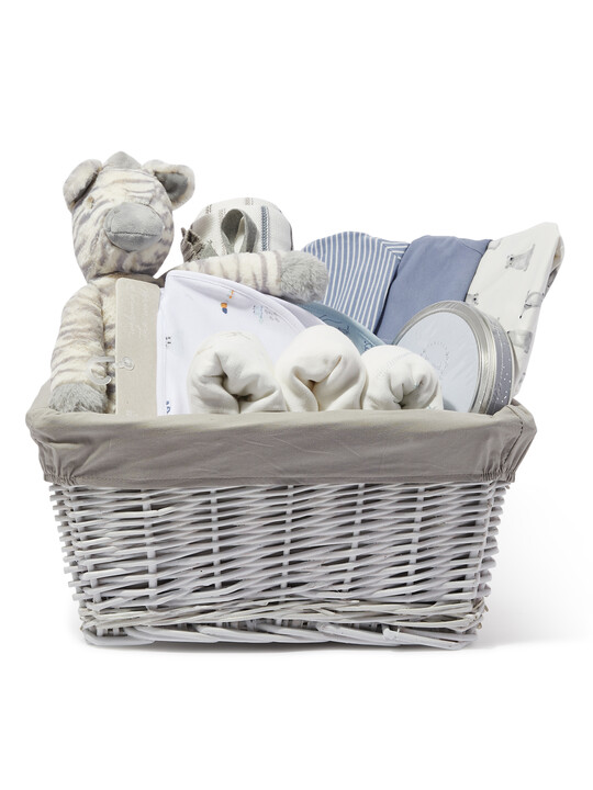 Baby Gift Hamper – 6 Piece with Bear Print Sleepsuit image number 4